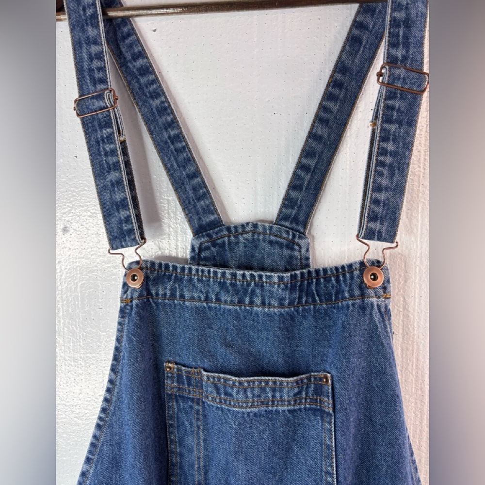 NovaMen Fashion Nova Men 36x31 Denim Overalls Blue Jeans - Picture 4 of 10